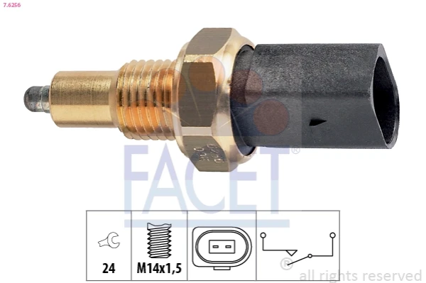 Sensor de ativação das luzes de marcha à ré para Audi A4 (8K5)