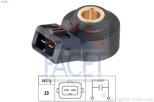 Sensor de detonação 0031538628 Ssang Yong
