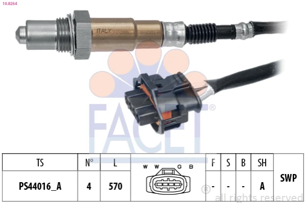 95B906203C VAG sonda lambda, sensor de oxigênio até o catalisador