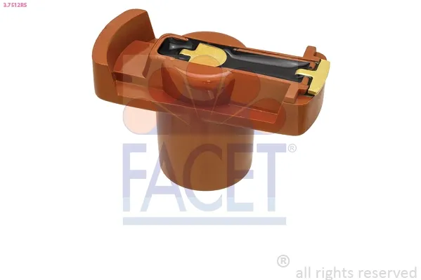 Slider (rotor) de distribuidor de ignição, distribuidor 0060801303 Fiat/Alfa/Lancia