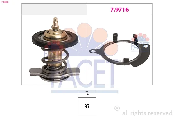 Termostato 78820 Facet