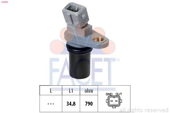 Sensor de velocidade 90641 Facet