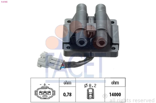 Bobina de ignição para Subaru Legacy (BC)