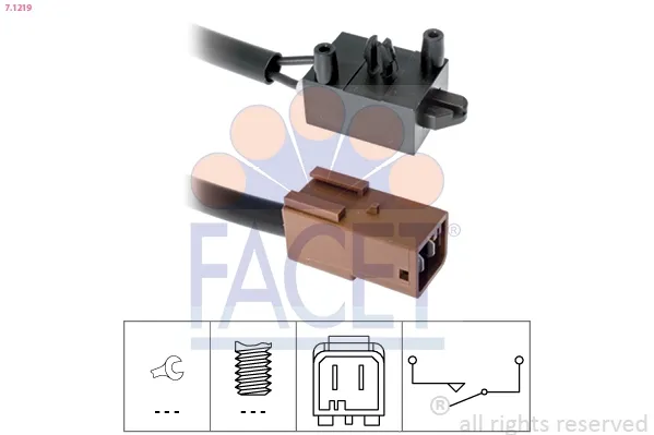 Sensor de ativação de embraiagem 71219 Facet