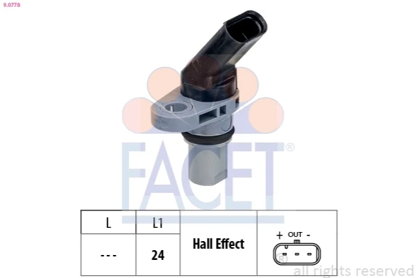 Sensor de velocidade para Volkswagen Passat (B6, 3C5)