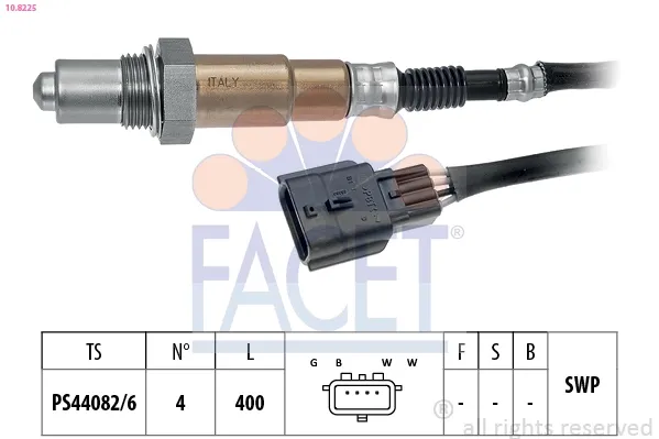 Sonda lambda, sensor de oxigênio depois de catalisador 2269000Q1P Nissan/Infiniti