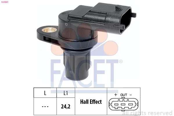  Sensor de posição da árvore distribuidora Fiat Ducato 3