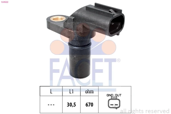 Sensor de velocidade para Toyota Land Cruiser (J10)