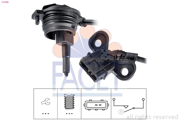 Sensor de ativação das luzes de marcha à ré para Volkswagen Passat (B5, 3B2)