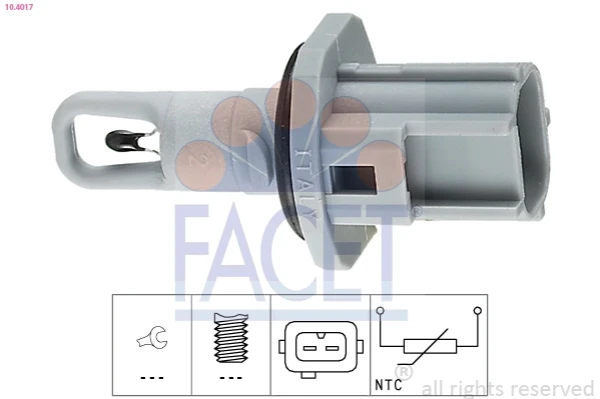 Sensor de temperatura da mistura de ar para Ford Ka (RBT)