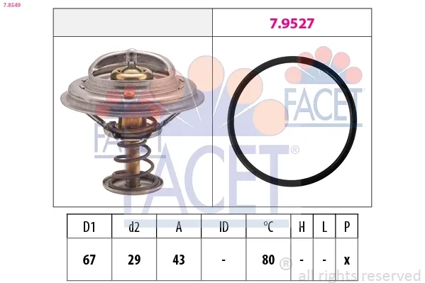 Termostato 78549 Facet