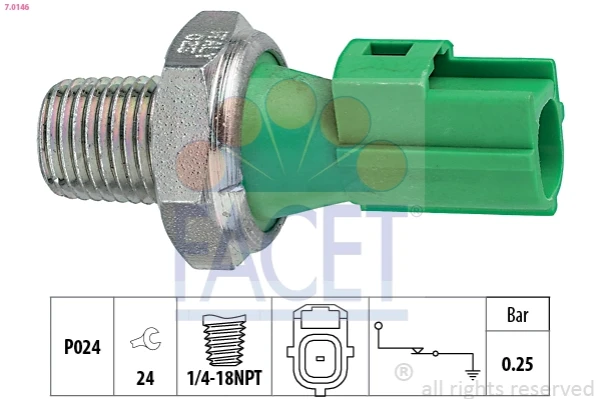 Sensor de pressão de óleo para Volvo V40 (525, 526)