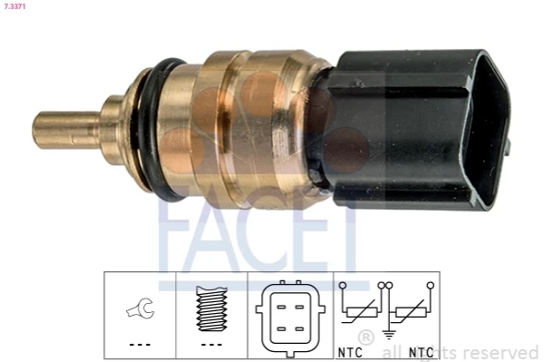 Sensor de temperatura do fluido de esfriamento para KIA Optima (JF)