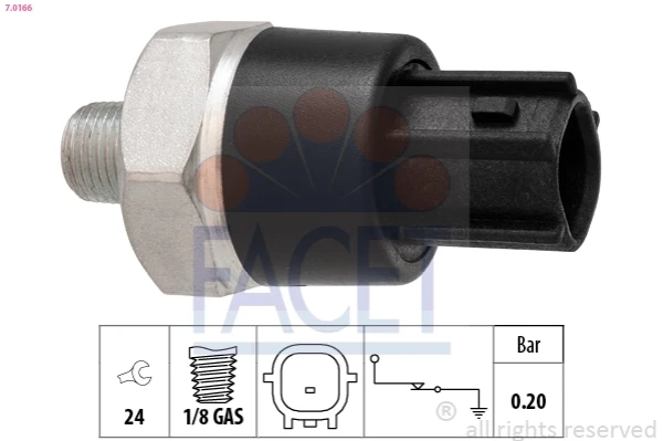 Sensor de pressão de óleo para Nissan Qashqai (J10)