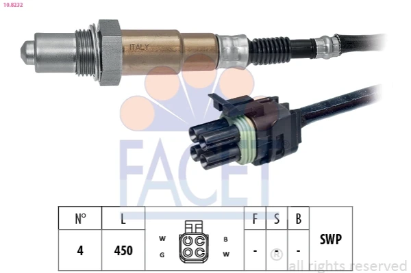 Sonda lambda, sensor de oxigênio para Lada 21099 