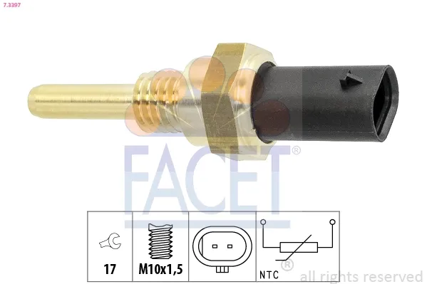 Sensor de temperatura do fluido de esfriamento Land Rover Range Rover EVOQUE
