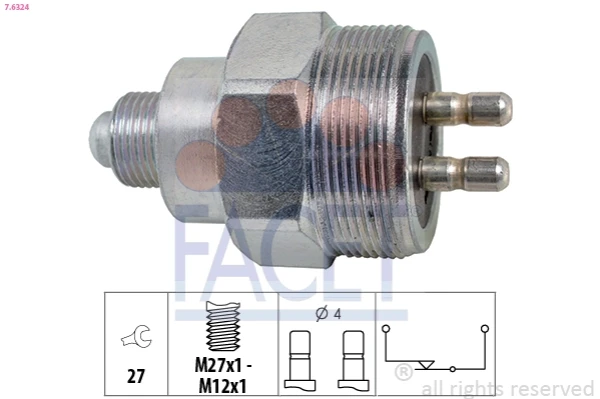 Sensor de ativação das luzes de marcha à ré para Mercedes Sprinter (901, 902)