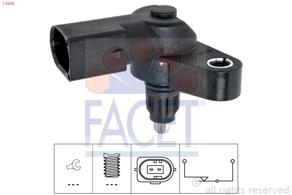 Sensor de ativação das luzes de marcha à ré Volkswagen Crafter 30-35