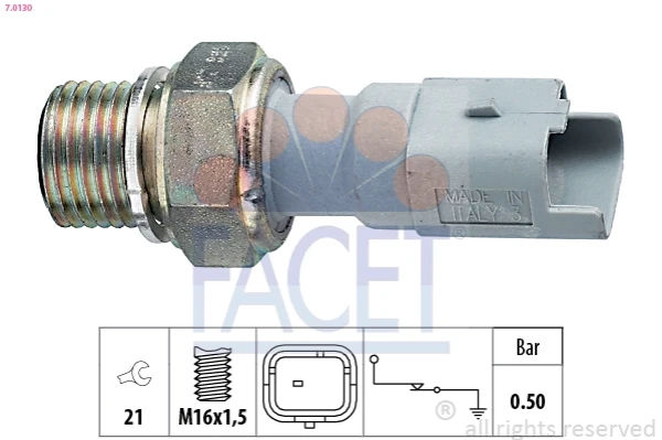 Sensor de pressão de óleo para Peugeot 206 (2D)