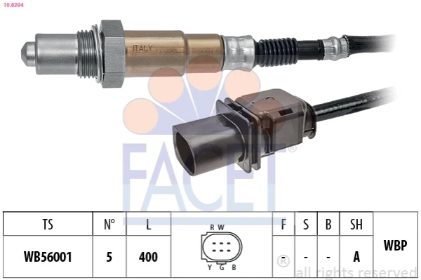 Sonda lambda, sensor de oxigênio até o catalisador para Hyundai I20 (IB, GB)
