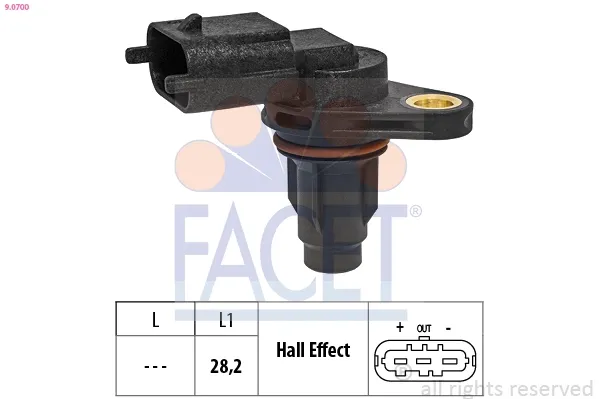 Sensor de posição da árvore distribuidora Hyundai Accent IV