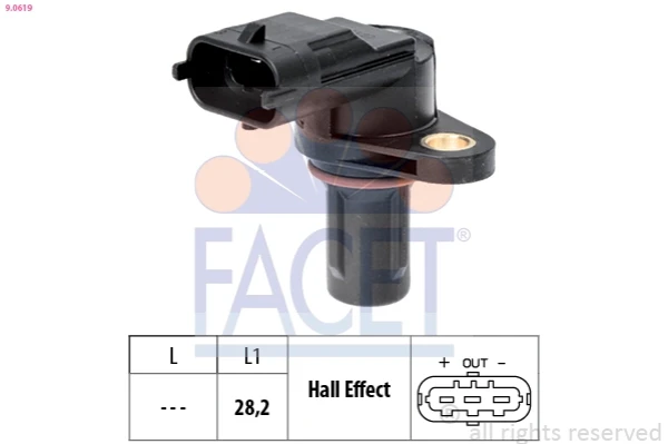 Sensor de posição da árvore distribuidora para Hyundai I10 (PA)