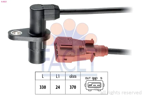Sensor de posição (de revoluções) de cambota Fiat Ducato 2 230L