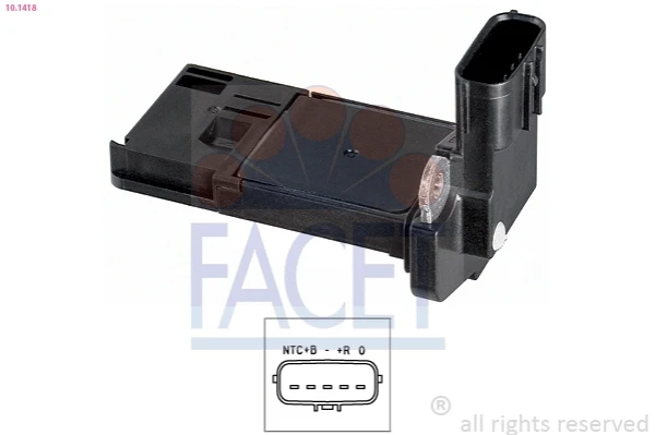 Sensor de fluxo (consumo) de ar, medidor de consumo M.A.F. - (Mass Airflow) para Honda Accord (CW)