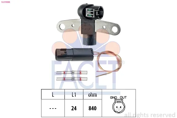 Sensor de posição (de revoluções) de cambota para Renault Clio SYMBOL LU