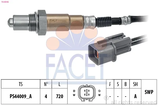 Sonda lambda, sensor de oxigênio Hyundai I30 FD