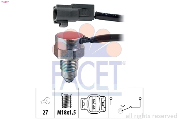 Sensor de ativação das luzes de marcha à ré para Lexus IS (E2)