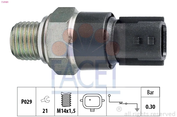 Sensor de pressão de óleo para Dacia Lodgy (JS)