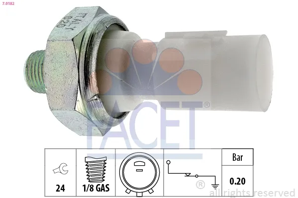 Sensor de pressão de óleo KIA Picanto 2 TA