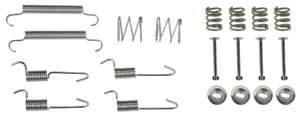 Kit de montagem das sapatas traseiras de tambor KIA Rio 