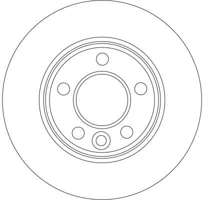 Disco do freio traseiro Volkswagen Transporter 7HB, 7HJ, 7EB, 7EJ