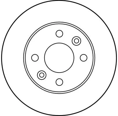 Disco do freio dianteiro Renault 11