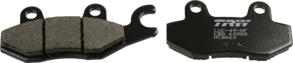 Sapatas do freio dianteiras de disco MCB663 TRW