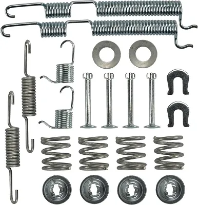 Kit de montagem das sapatas traseiras de tambor Nissan Micra K10