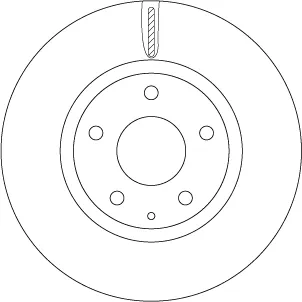 Disco do freio dianteiro Mazda CX-5 1 KE, GH