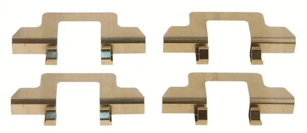 Kit de molas de fixação de sapatas de disco dianteiras Citroen C3 I