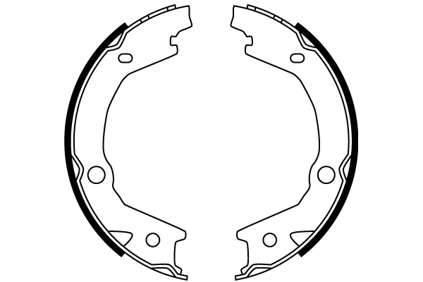 Sapatas do freio de estacionamento KIA Sportage II SUV (JE) (2004 - 2010) preço, a partir de