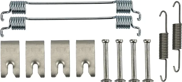 Kit de montagem das sapatas traseiras de tambor Nissan Tiida C11X