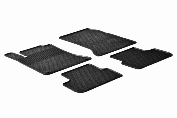 Tapetes dianteiros + traseiros, kit Mercedes A W176