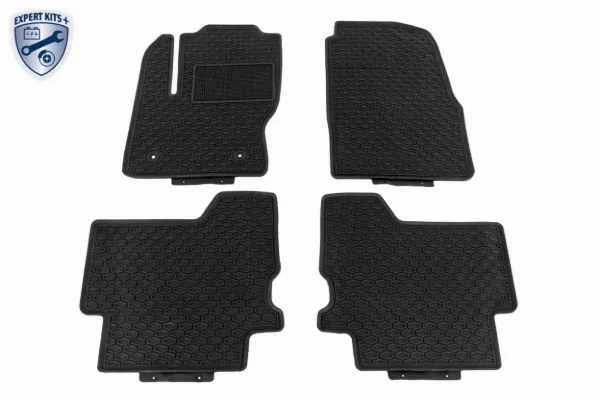 Tapetes dianteiros + traseiros, kit Ford Kuga II