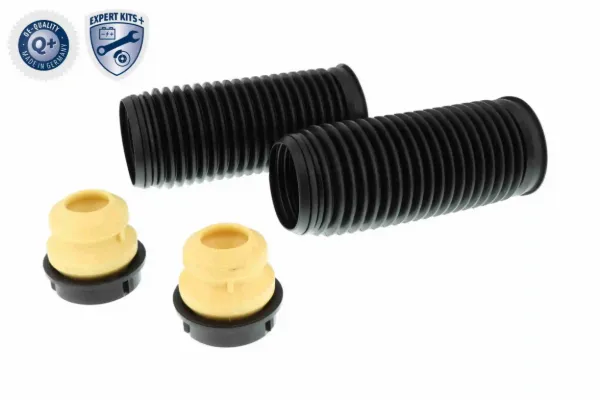 Pára-choque (grade de proteção) de amortecedor dianteiro + bota de proteção V101580 VEMO/Vaico