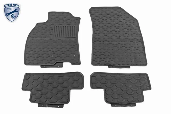 Tapetes dianteiros + traseiros, kit Renault Megane III