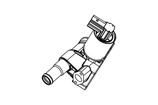 Válvula EGR de recirculação dos gases EGRAZ7073 Aisin