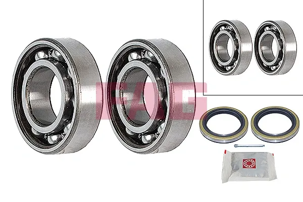 Rolamento de cubo traseiro 330032 Maxgear