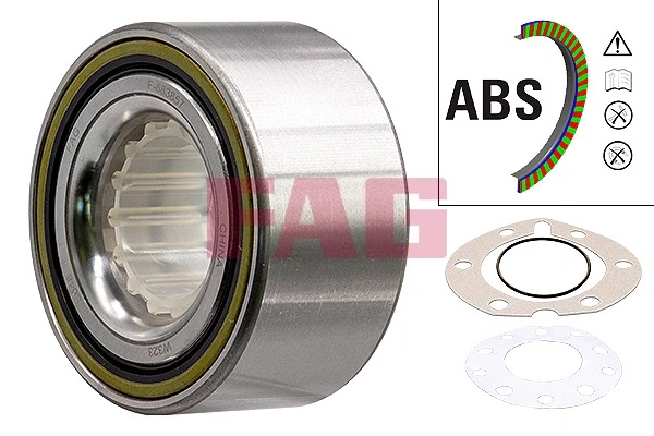 Rolamento de cubo traseiro para Toyota FORTUNER (N15, N16)