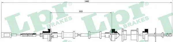 Cabo de embraiagem Peugeot Boxer 2 244